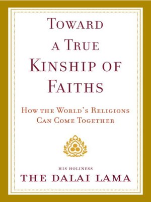 cover image of Toward a True Kinship of Faiths